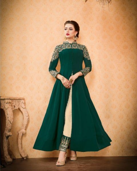 26571 Thankar Semi Stitched Suit