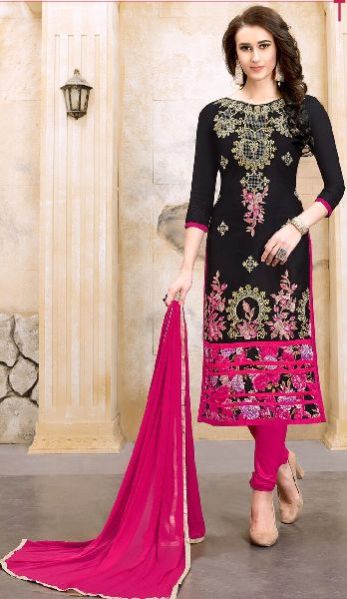 29460 Silvina Semi Stitched Suit