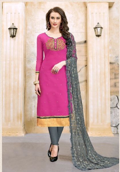 29462 Silvina Semi Stitched Suit