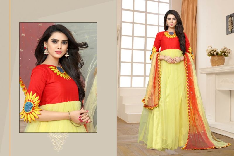 29670 Yukti Semi Stitched Suit