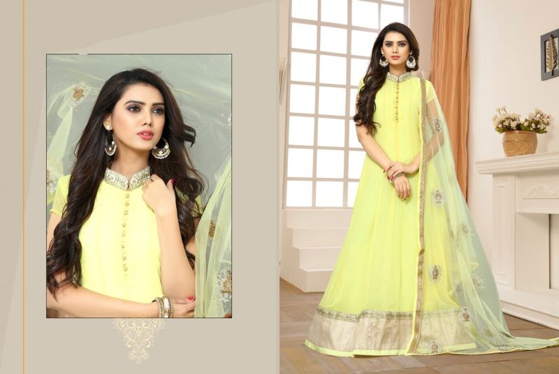 29672 Yukti Semi Stitched Suit
