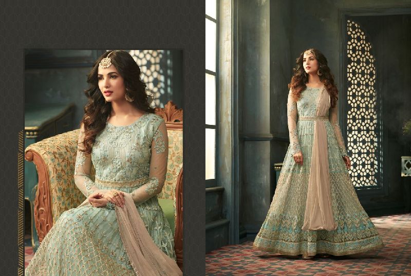 30408 Tihor Semi Stitched Suit