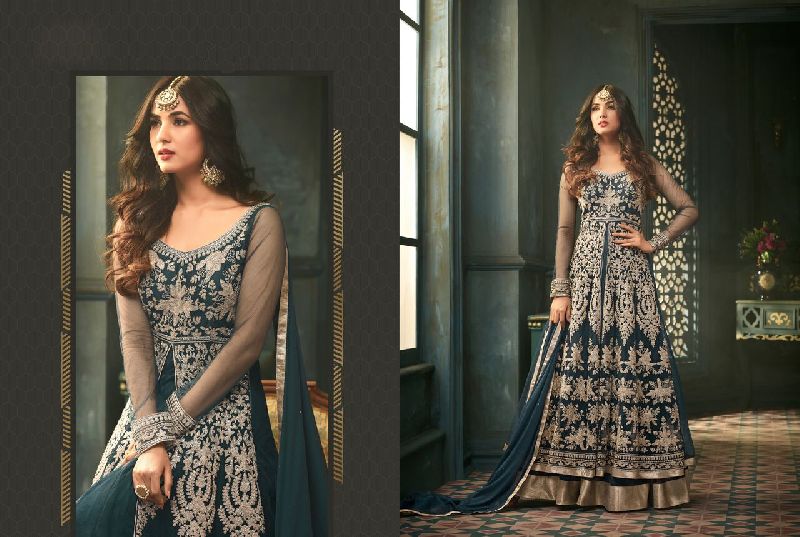 30410 Tihor Semi Stitched Suit