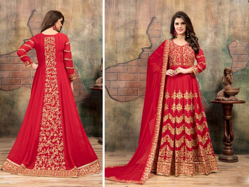 31684 Vishakha Semi Stitched Suit