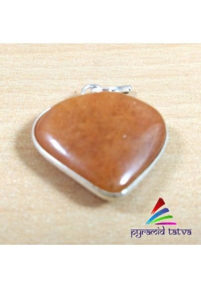 Yellow Aventurine Heart Pendant