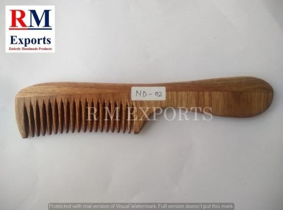Wooden Comb 04