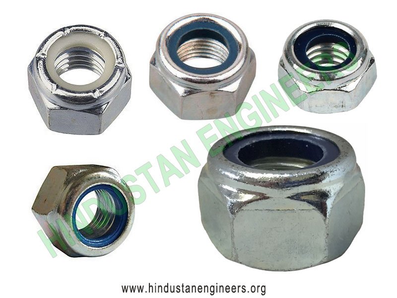 Hexagonal Nylock Nut