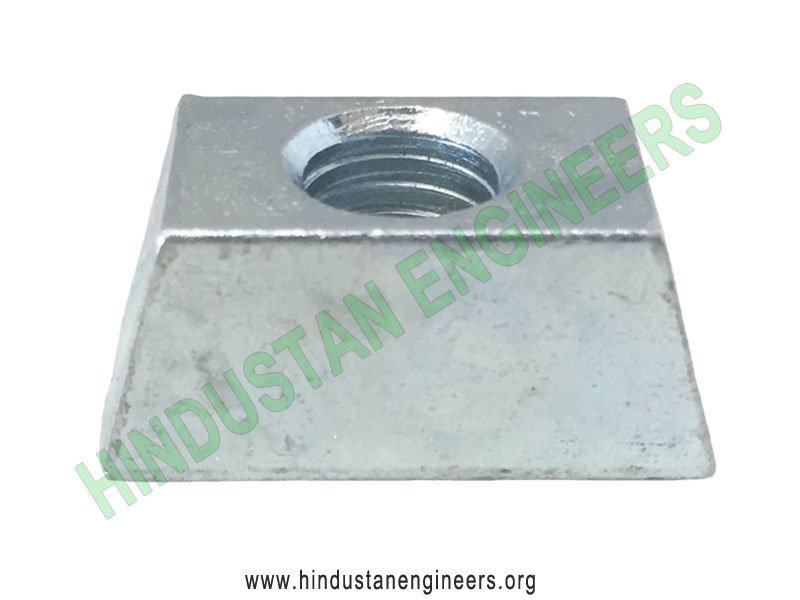 Zinc plated Wedge Nut