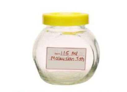 165ml Malaysian Glass Spice Jars