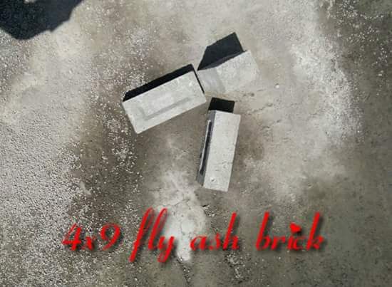 4x9 Inch Fly Ash Bricks