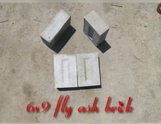 6x9 Inch Fly Ash Bricks