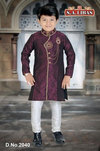 Kids Indo Western Sherwani 02