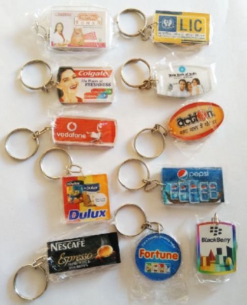 Acrylic Digital Photo Keychain 01