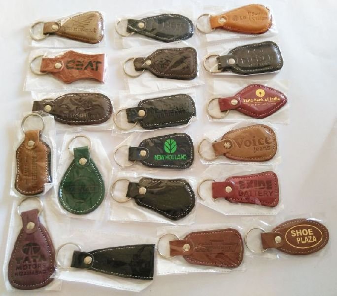 Leather Keychain 01