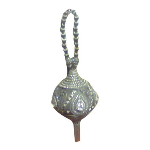 Silver Designer Handbag