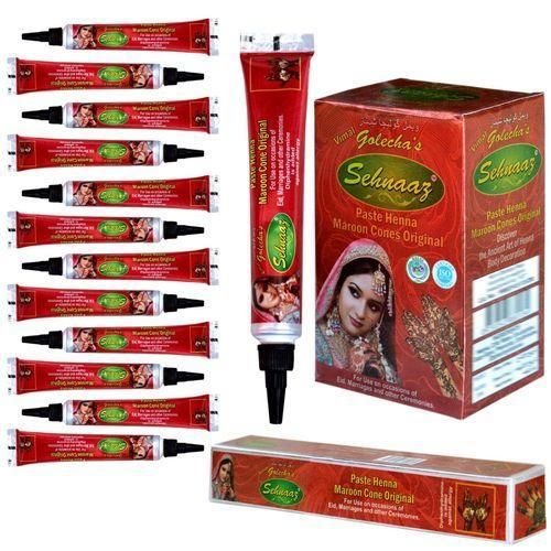 Maroon Henna Tube 02