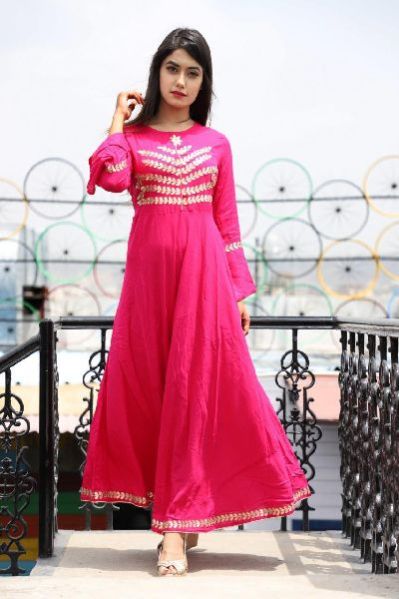 Rayon Embroidered Kurti 06