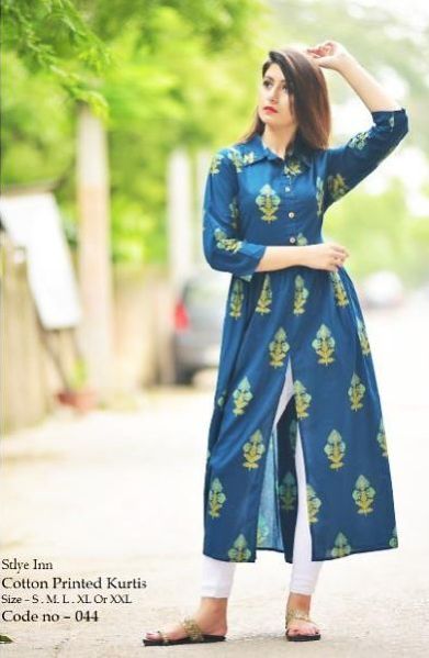 Rayon Printed Kurti 04