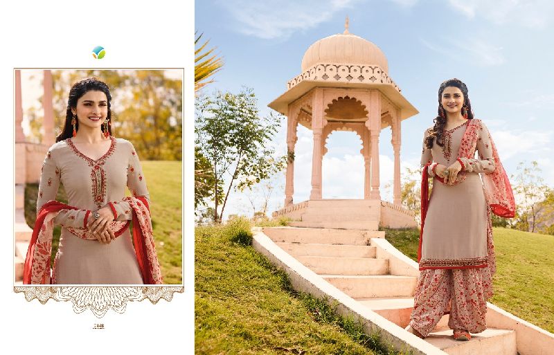 Silkina Royal Crepe Patiala Work Suit 06