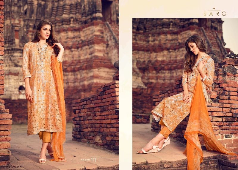 Silkina Royal Crepe Patiala Work Suit 24