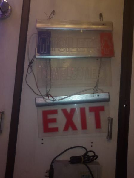 Exit Signage Board 02