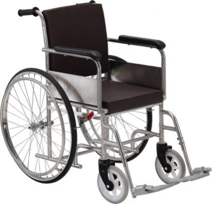 Stainless Steel Wheelchair 02