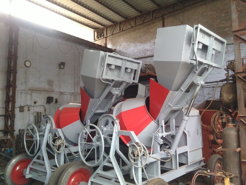 10/7 Hydraulic Weighing Concrete Mixer 02