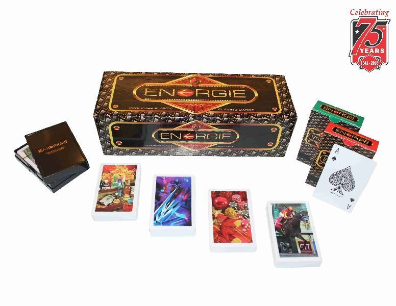 100% Pure Plastic Playing Cards (Energie)