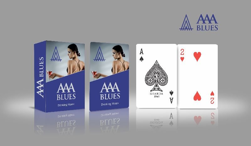 Corporate Playing Card (AAA Blue)