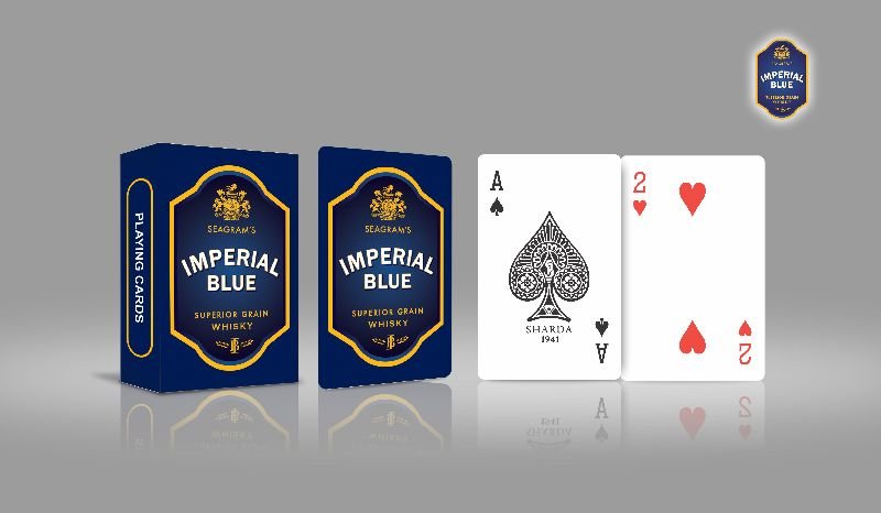 Corporate Playing Cards (Imperial Blue)