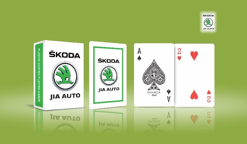 Corporate Playing Cards (Skoda Car)