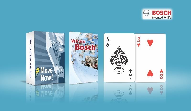 Custom Printed Playing Cards (Bosch)