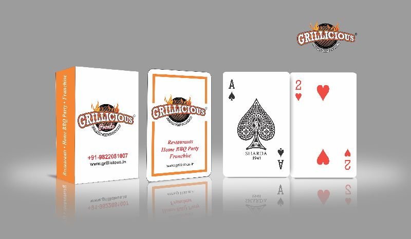 Custom Printed Playing Cards (Grillicious)
