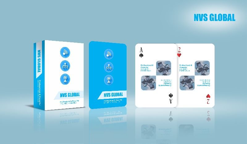 Custom Printed Playing Cards (NVS Global CCTV)