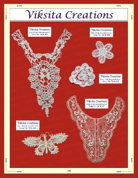 Collar Lace Neck Motif 02