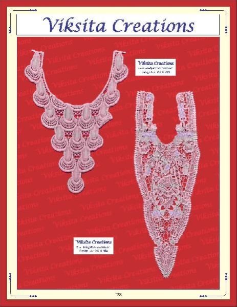 Collar Lace Neck Motif 05