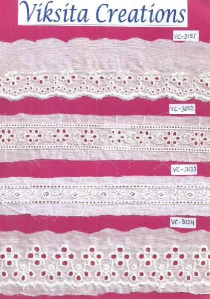 Embroidered Laces 07