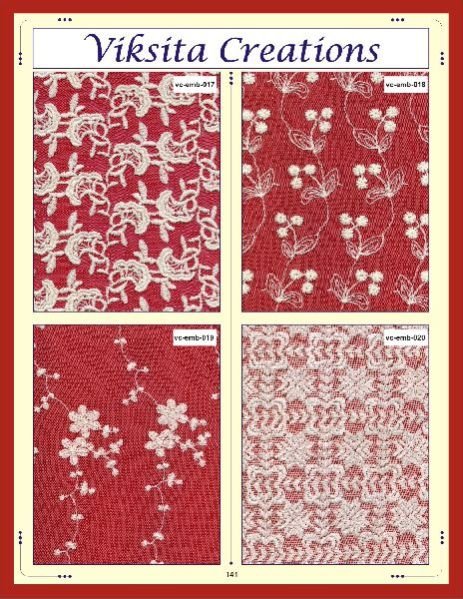 Embroideried Fabric 01