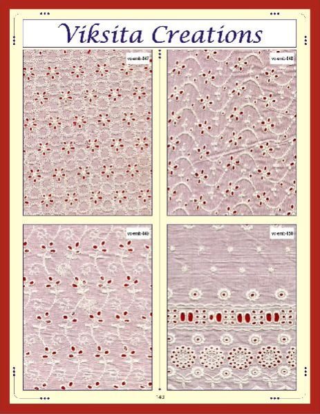 Embroideried Fabric 04