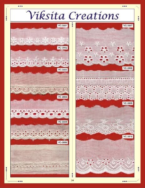 Embroidered Laces 01