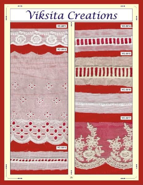 Embroidered Laces 02