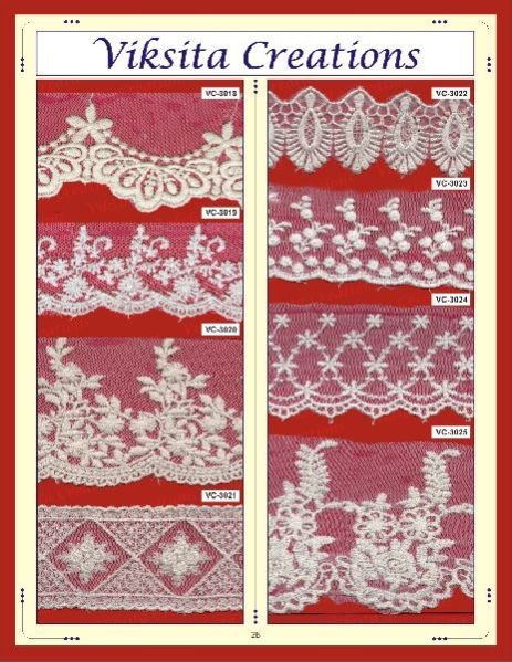 Embroidered Laces 03