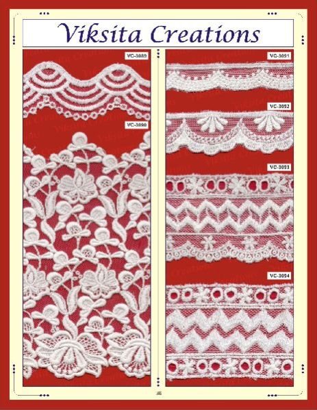 Embroidered Laces 04