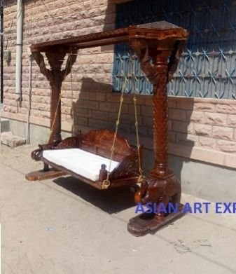 Wooden Carved Swing 02