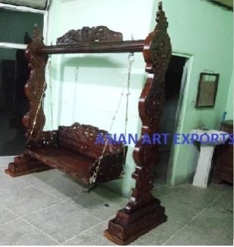 Wooden Carved Swing 04