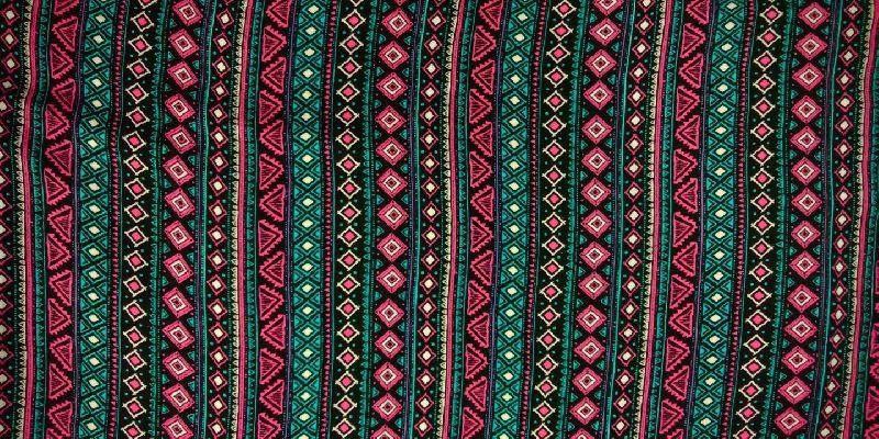 Rayon Printed Fabric 01