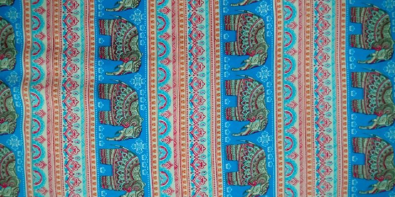Rayon Printed Fabric 02