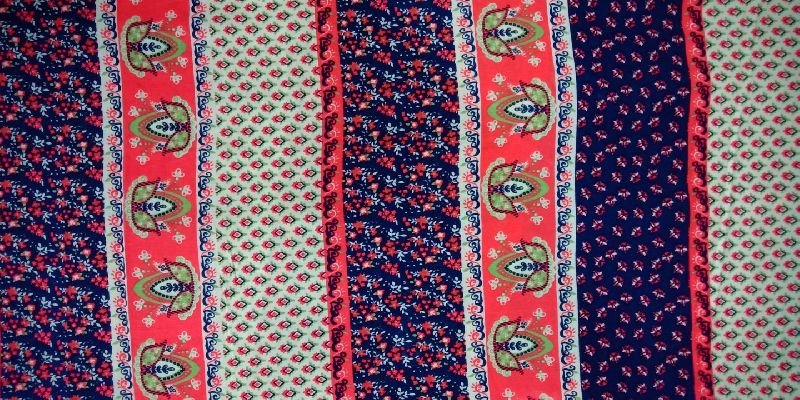 Rayon Printed Fabric 05