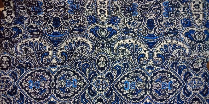 Rayon Printed Fabric 08