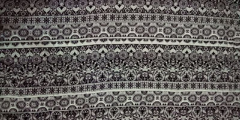 Rayon Printed Fabric 09
